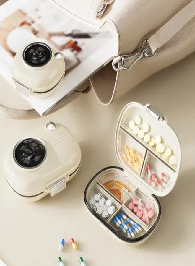 Swejos Travel Pill Organizer, 7 Day Portable Pill Case, Small Pill Box for Pocket Purse Portable Medicine Vitamin Container - Image 4